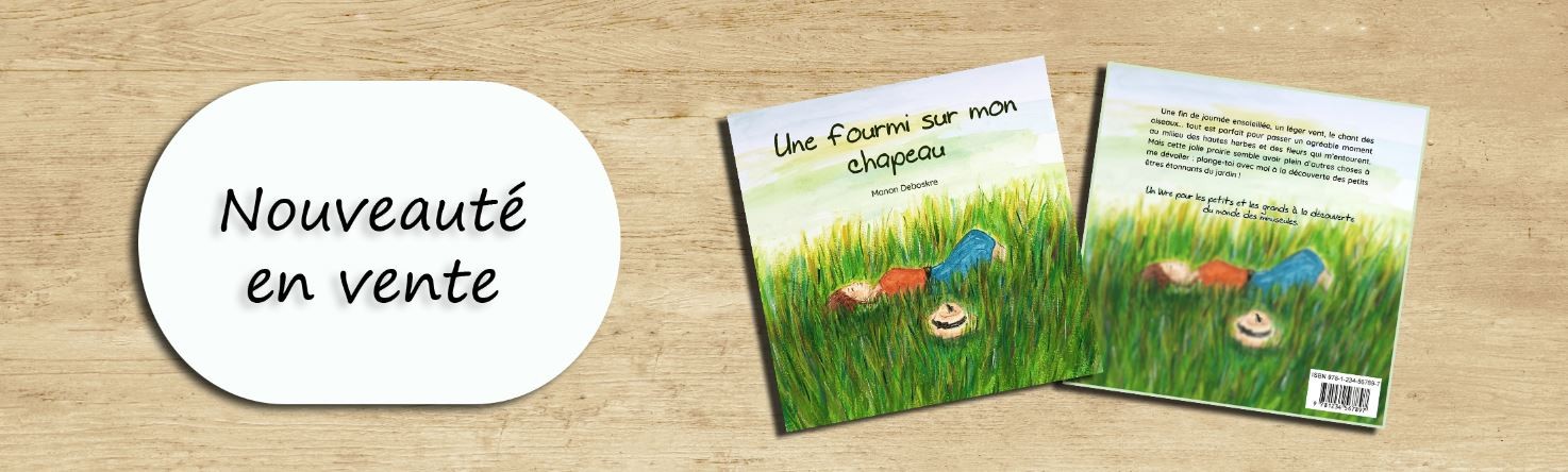 Une fourmi sur mon chapeau